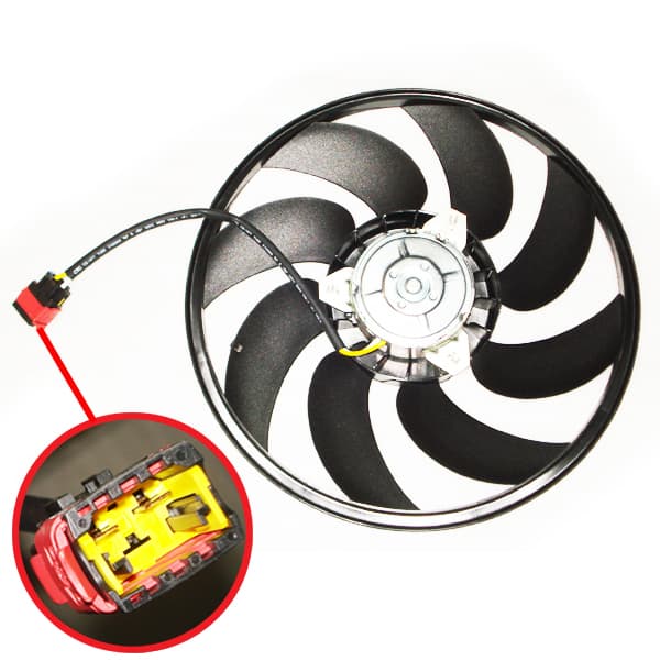 Electroventilador orig peug 206/ 207 c/a