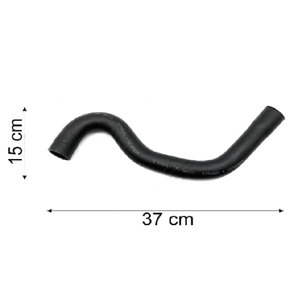 Caño inferior radiador -9854- motor tu 206