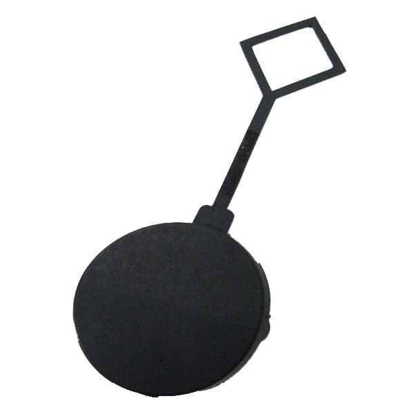 Obturador paragolpe delantero original 208