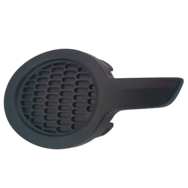 Obturador izquierdo negro paragolpe delantero 208