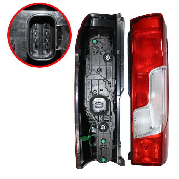 Faro trasero derecho original boxer 3