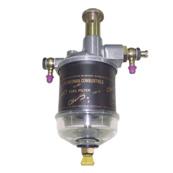 Filtro combustible con trampa de agua