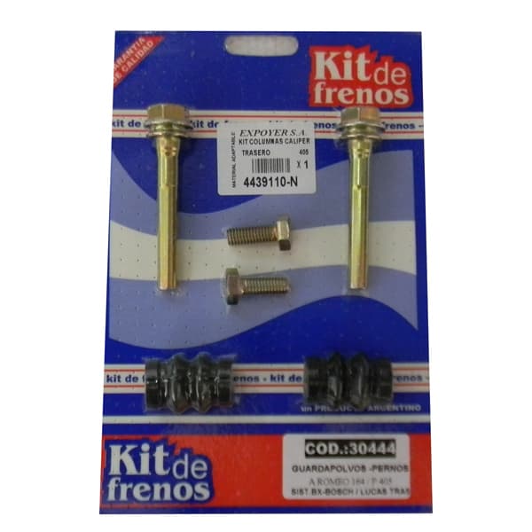 Kit columnas caliper trasero 405