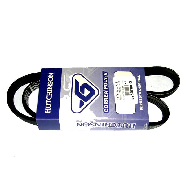 Correa 6pk-1076 de alternador hutchinson s/a 306