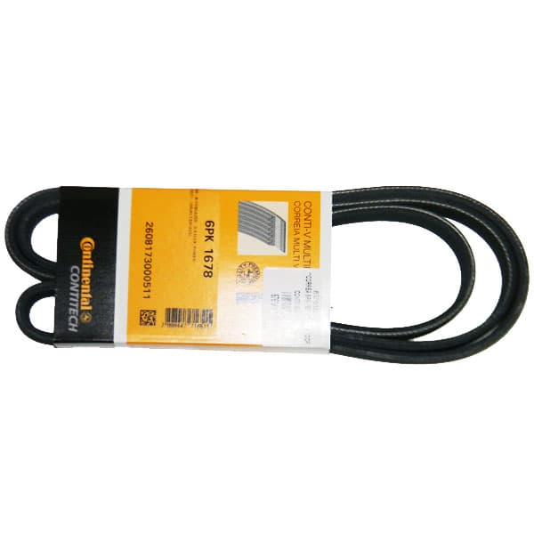 Correa 6pk-1678 alternador -continental- 206