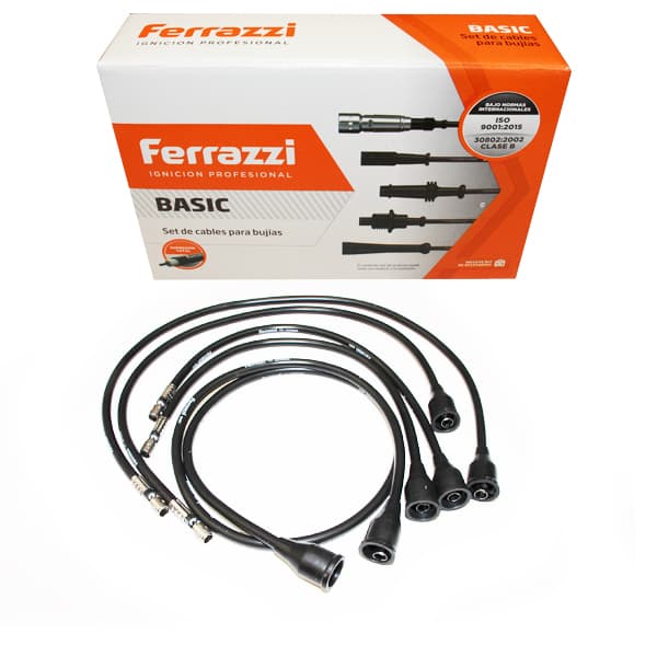 Juego cables bujia pvc ferrazzi 505 1.8 - 2.0 gr-s
