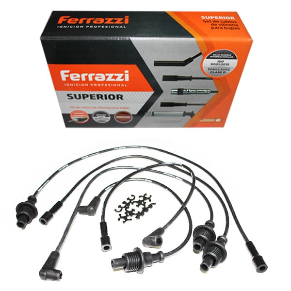 Juego cables bujia silicona ferrazzi p/405 m/xu92c