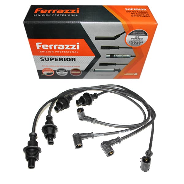 Juego cables bujia silicona ferrazzi p/306 m/xu7jp