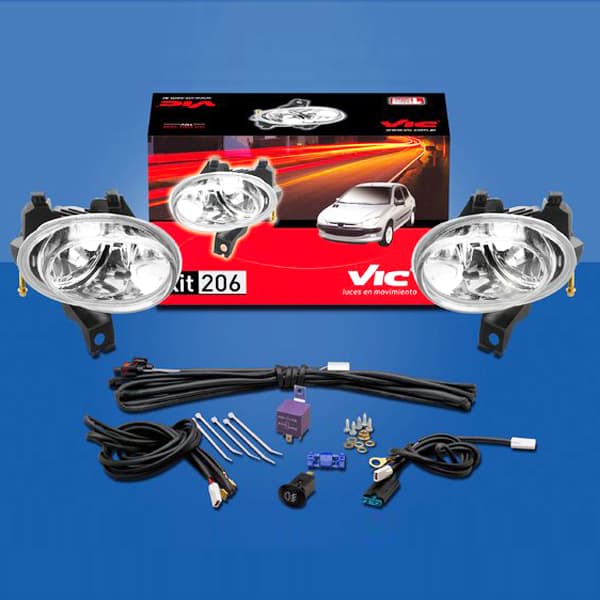 Kit faros auxiliares x 2 (3300) 206