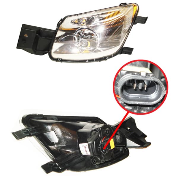 Faro auxiliar delantero derecho original 308-408
