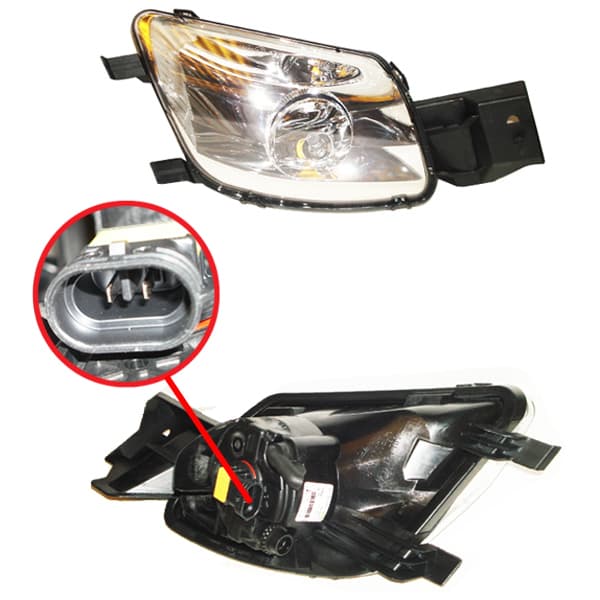 Faro auxiliar delantero izq original 308-408