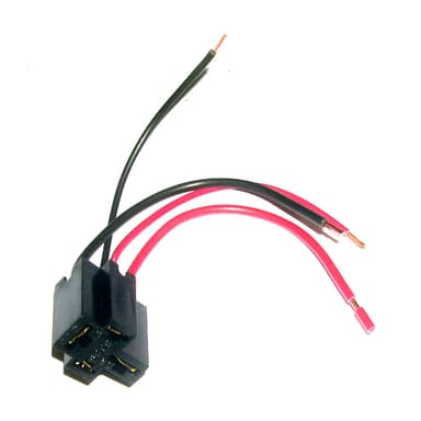 FICHA 4 VIAS PARA RELAY REFORZADA (70 AMPERES)