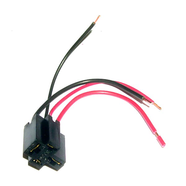 Ficha 4 vias para relay reforzada (70 amperes)