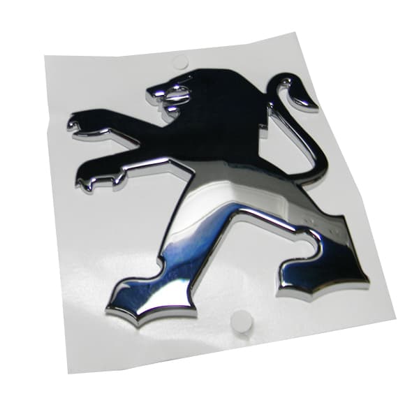 Insignia "leon" porton trasero original 206 sw