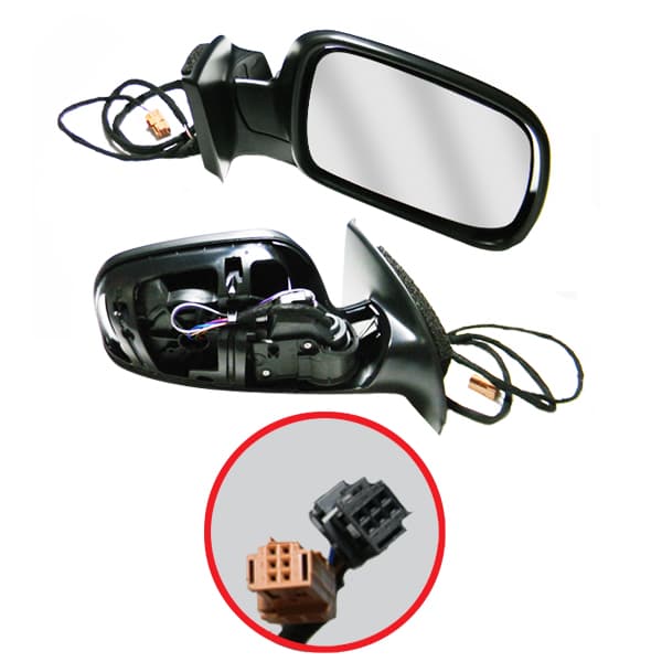 Espejo ext derecho (rebatible electrico) orig 307