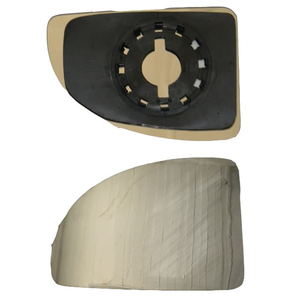 Vidrio espejo der curvo c/base sup. boxer m/n