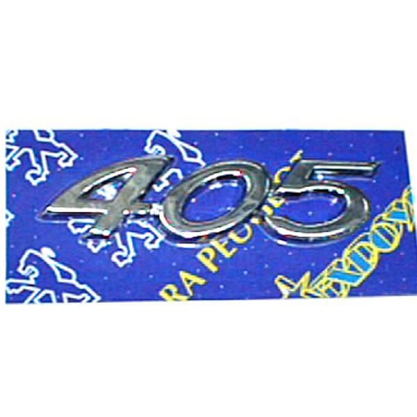 Insignia "405" brillante original m/98 405