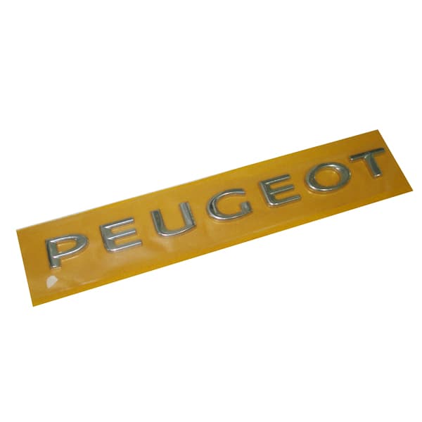 Insignia "peugeot" tapa de baul original 308-408
