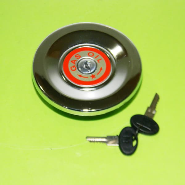 Tapa tanque gas oil cromada t6b