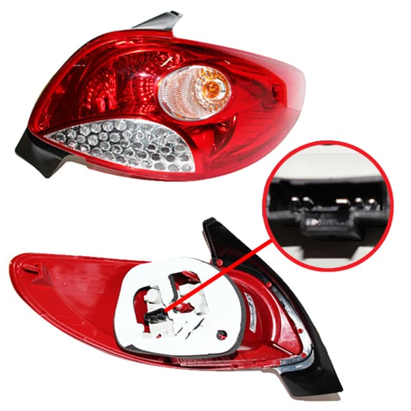 Faro trasero derecho original 207