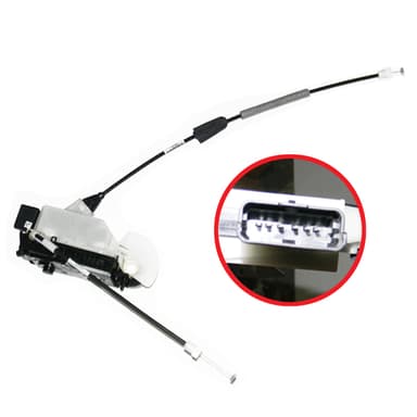 CERRADURA PUERTA DELANTERA IZQ ORIGINAL 208