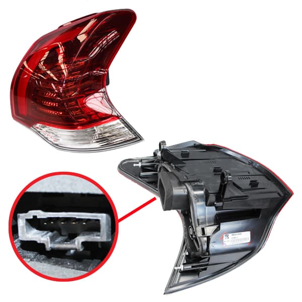 Faro trasero derecho original 3008