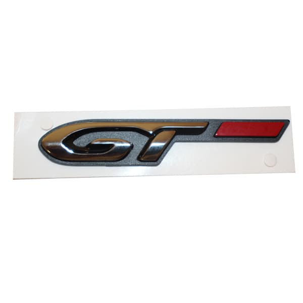 Insignai "gt" en tapa de baul original 208