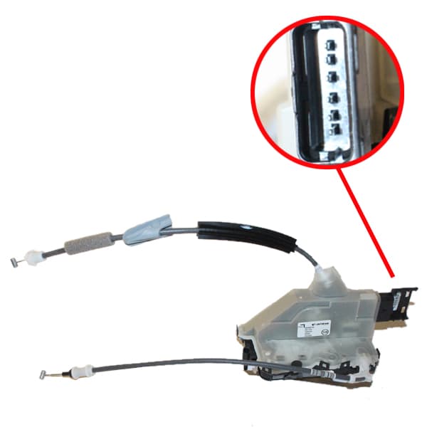 Cerradura puerta trasera der original 208 2020/...
