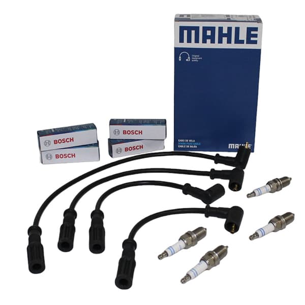 Kit lara cables + bujias k7m