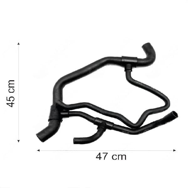 Caño inf.radiador -6446- kangoo 1.9 f8q c/a