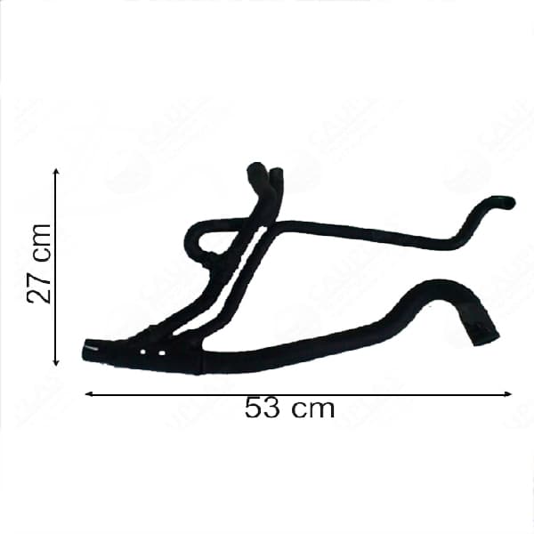 Caño inf.radiador -6485- r megane 1.9 td f9q