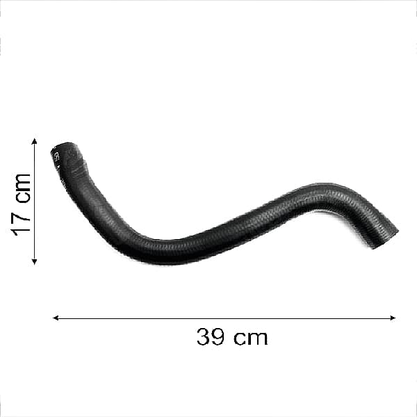 Caño inf.radiador -6751- r megane 1.9 dci f9q