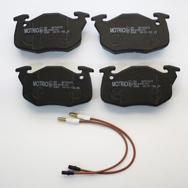 JGO PASTILLAS FRENO MOTRIO ORIG CLIO/R19 T/BENDIX