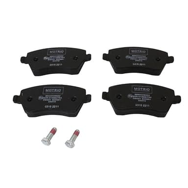 JGO PASTILLAS FRENO MOTRIO orig. DUSTER/CAPTUR