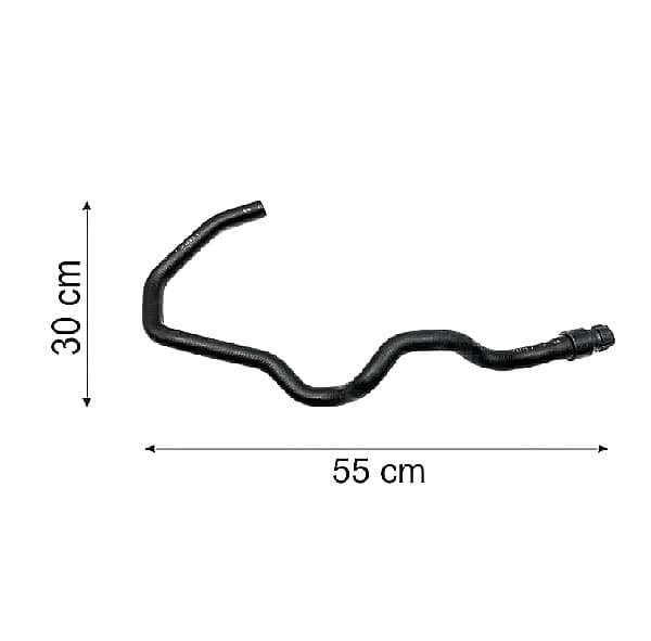 Caño calefactor salida -6539- rclioii 1.6 16v k4m