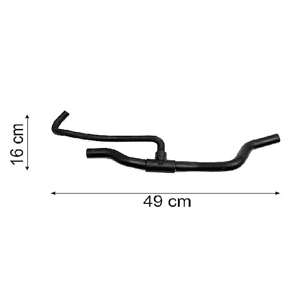 Caño calefactor salida -6686- kangoo 1.6 16v k4m