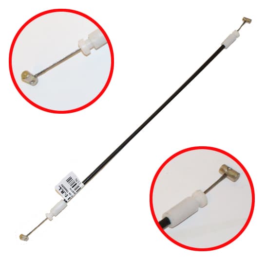 Cable comando porton tras kangoo (corto)