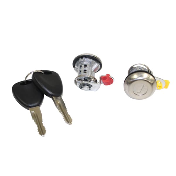 Juego cilindro pta c/llave kwid