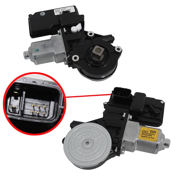Motor elct l/cristal del der orig koleos