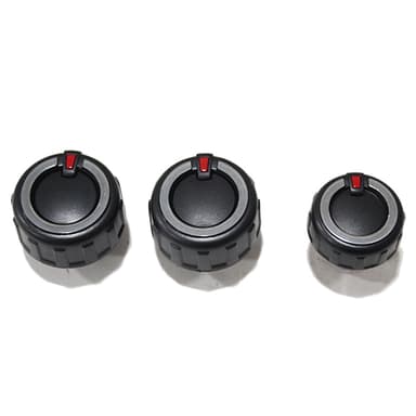 JUEGO PERILLAS CROMADA CLIMATIZACION ORIG KWID