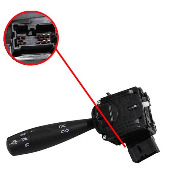 Llave de luces y giro v0830 s/faros kwid 17/23