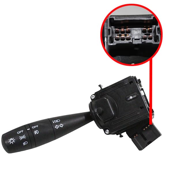 Llave de luces y giros c/faros v0831 kwid 17/23