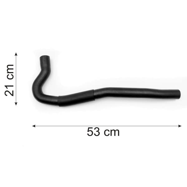 Caño inf. radiador-6253- r 12 1.4 78/90