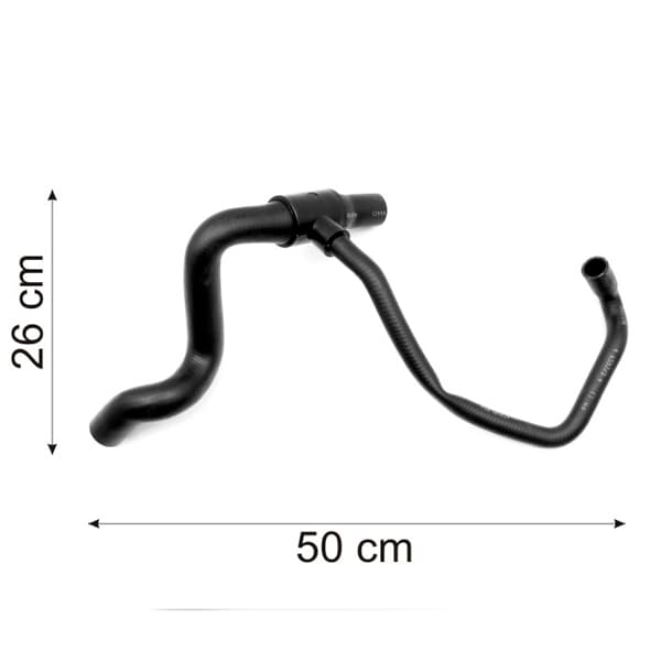 Caño inf radiador -6597- clio 90/98 motor e6j