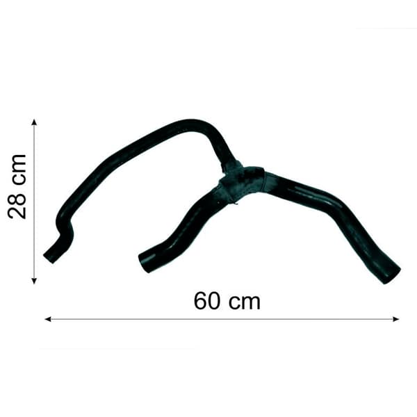 Caño inf. radiador -6797- symbol 1.6 8v 08/ k7m