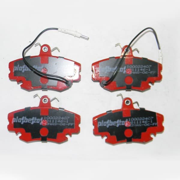 Jgo pastillas freno plasbestos 22407 del logan/sym