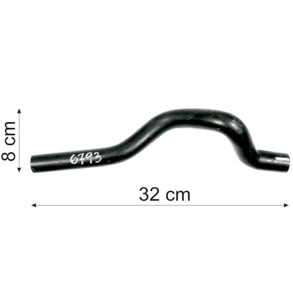 Caño entrada calefactor-6793- kangoo 8v d7d