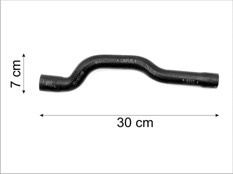Caño salida calef.-6515- kang 1.9 dsl 8v f8q