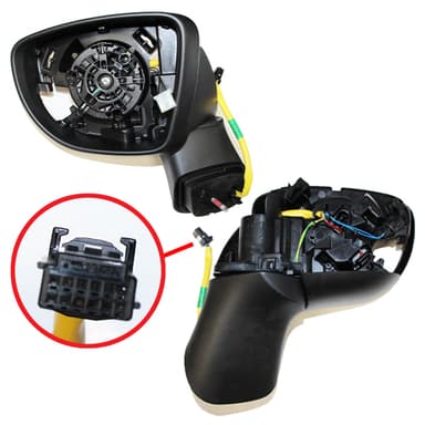 ESPEJO ELEC IZQ CAPTUR II ORIGINAL