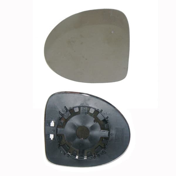 Vidrio espejo izq plano c/base plastica clio mio